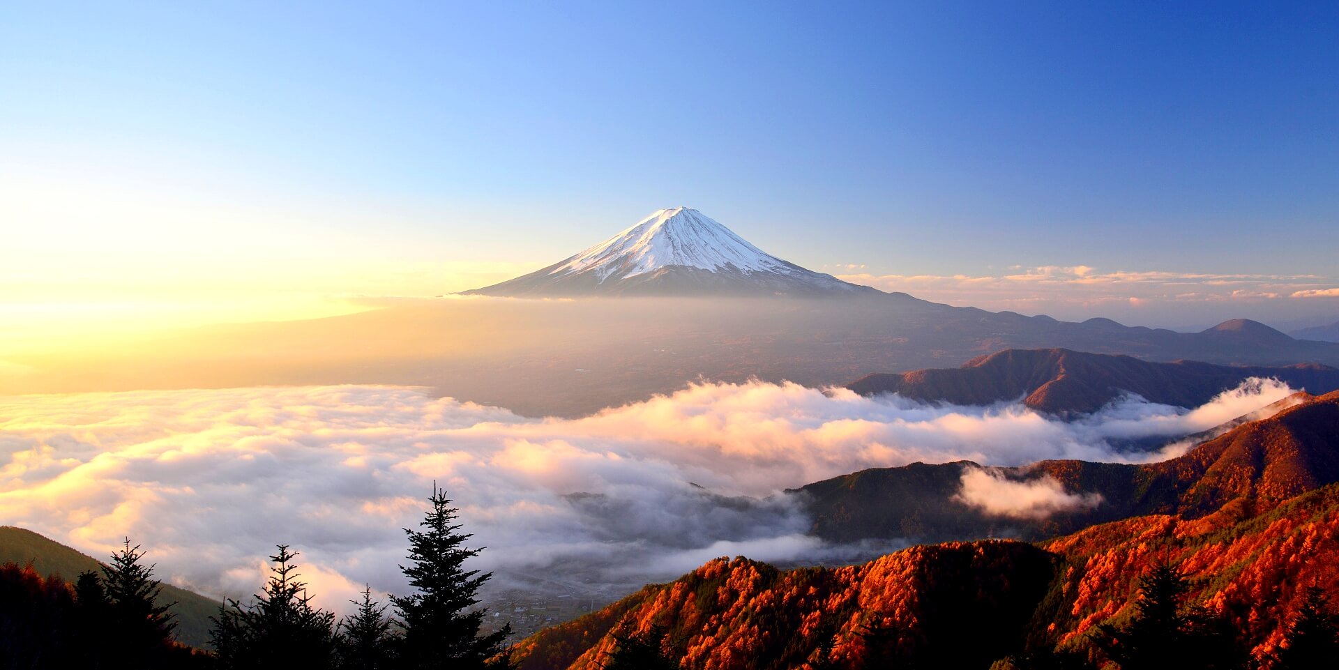 Япония на вертолёте: гора Фудзи