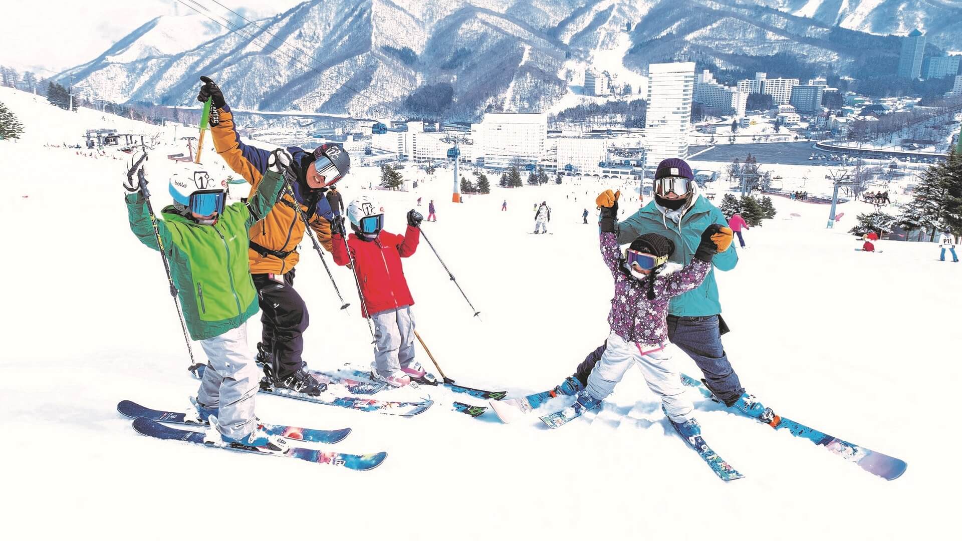 Семейный отдых на горнолыжном курорте