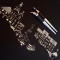 Утонченные узоры из бумаги Мистера Риу