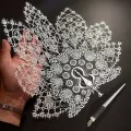 Утонченные узоры из бумаги Мистера Риу