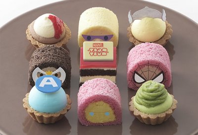 Мстители собираются на … десерт! Супергерои Marvel превратились во вкусное пироженное.