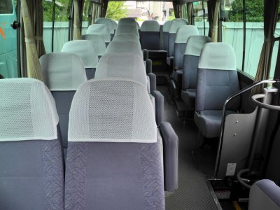 Микроавтобус на 18-21 мест, Япония, салон вариант 2