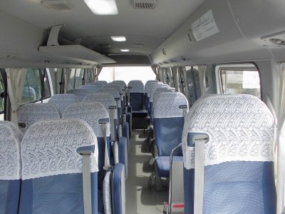 Микроавтобус на 18-21 мест, Япония, салон вариант 3