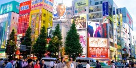 Высокий туристический сезон в Японии