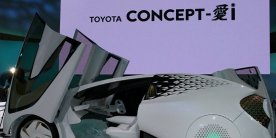 Робот на мотоцикле и автомобили будущего. Tokyo motor show 2017!