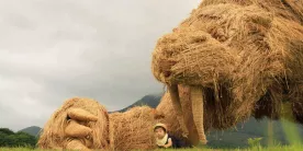Фестиваль соломенных скульптур Wara Art Festival