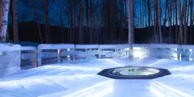 Невероятный ледовый отель на Хоккайдо