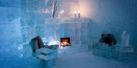 Невероятный ледовый отель на Хоккайдо