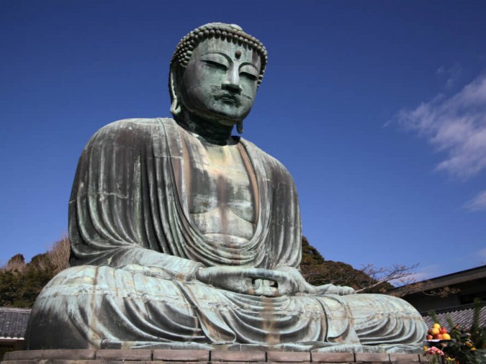 Статуя Большого Будды. Храм Котоку-ин