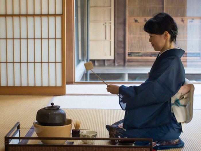 Чайная церемония в Токио (музей бонсай)
